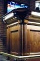 Bar Front Fluted Columns Corners Hardwoods Incorporated